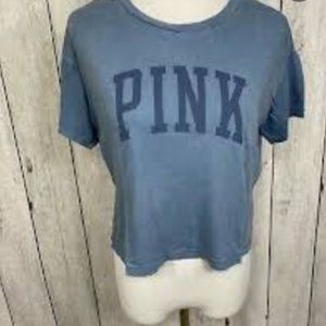 PINK Victoria’s Secret Navy Blue Soft Tee